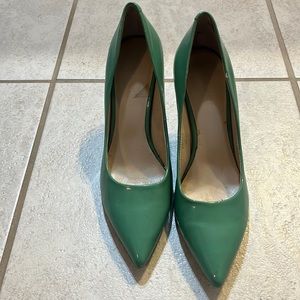 Nine West teal shoes